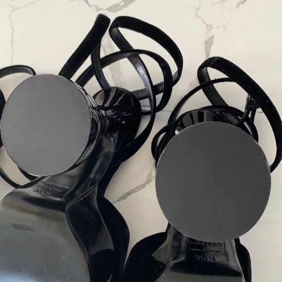 Tom Ford Velvet Disco Platform Sandal - Picture 13 of 16